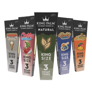 King Palm Cones Hemp King Size 3pk