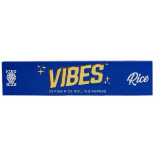 VIBES Paper Rice King Slim 33pk